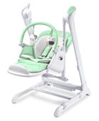 Caretero, Indigo, scaun inalt si leagan 2in1, menta verde