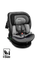Caretero, Mokki i-Size, scaun auto, 40-150 cm, Grey