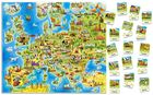 Castorland, Map of Europe, puzzle, 180 piese