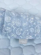 Ceba Baby, patura cu perna pentru bebelusi, albastru deschis, 75-100 cm