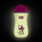 Chicco, canita anti-varsare, termic, roz, 200 ml, 14m+