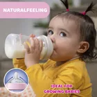 Chicco, NaturalFeeling, sticla din plastic, debit medium, roz, 6 luni+, 330 ml