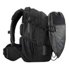 Coocazoo, rucsac cu snur, 43-34 cm, Black Carbon