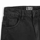 Cool Club, Blugi pentru baieti, croiala loose, negru