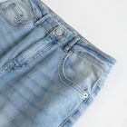 Cool Club, Blugi pentru fete, slim high rise, albastru