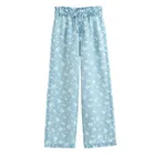 Cool Club, Blugi pentru fete, wide fit, albastru