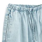 Cool Club, Blugi pentru fete, wide leg, albastru