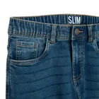 Cool Club, Blugi reglabili pentru baieti, croiala slim, albastru