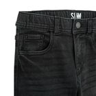 Cool Club, Blugi reglabili pentru baieti, croiala slim, negru