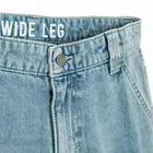 Cool Club, Blugi reglabili pentru baieti, wide leg, albastru