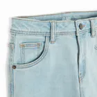 Cool Club, Blugi reglabili pentru fete, croiala flare, albastru