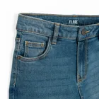 Cool Club, Blugi reglabili pentru fete, croiala flare, albastru