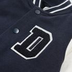 Cool Club, Bluza cu capse pentru baieti, alb-bleumarin, imprimeu Major league team