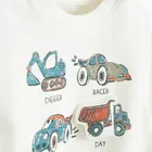 Cool Club, Bluza cu maneca lunga pentru baieti, alb