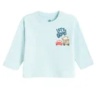 Cool Club, Bluza cu maneca lunga pentru baieti, albastru, imprimeu Cars