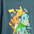 Cool Club, Bluza cu maneca lunga pentru baieti, albastru, imprimeu Pokemon