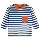 Cool Club, Bluza cu maneca lunga pentru baieti, ecru, albastru, bleumarin, set 3 buc.
