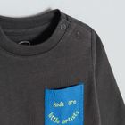 Cool Club, Bluza cu maneca lunga pentru baieti, granit