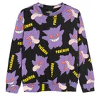 Cool Club, Bluza cu maneca lunga pentru baieti, negru, imprimeu Pokemon