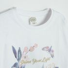 Cool Club, Bluza cu maneca lunga pentru fete, alb