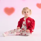 Cool Club, Bluza cu maneca lunga pentru fete, alb, imprimeu Hello Kitty