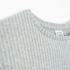 Cool Club, Bluza cu maneca lunga pentru fete, din tricot, gri