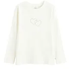 Cool Club, Bluza cu maneca lunga pentru fete, din tricot striat, mix, set, 2 buc.