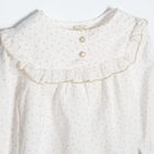 Cool Club, Bluza cu maneca lunga pentru fete, ecru