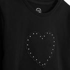 Cool Club, Bluza cu maneca lunga pentru fete, negru