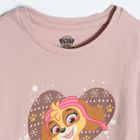 Cool Club, Bluza cu maneca lunga pentru fete, violet, imprimeu Paw Patrol