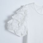 Cool Club, Bluza cu maneca scurta pentru fete, alb