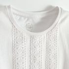 Cool Club, Bluza cu maneca scurta pentru fete, alb