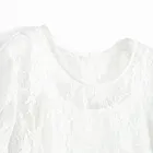 Cool Club, Bluza cu maneca scurta pentru fete, alb