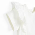 Cool Club, Bluza cu maneca scurta pentru fete, alb