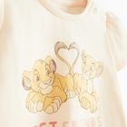Cool Club, Bluza cu maneca scurta pentru fete, roz, imprimeu Lion King