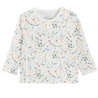 Cool Club, Bluza cu nasturi pentru fete, bumbac organic, alb, imprimeu Winnie the Pooh, set 2 buc.