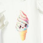Cool Club, Bluza fara maneci pentru fete, alb