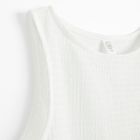 Cool Club, Bluza fara maneci pentru fete, alb