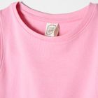 Cool Club, Bluza fara maneci pentru fete, roz, cu funda