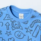 Cool Club, Bluza pentru baieti, albastru, imprimeu What