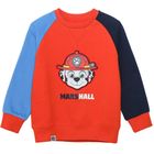 Cool Club, Bluza pentru baieti, rosu-albastru, imprimeu Marshall, Paw Patrol