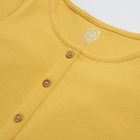 Cool Club, Bluza pentru fete cu maneca scurta, galbena