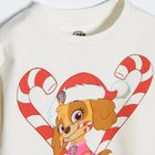 Cool Club, Bluza pentru fete, ecru, imprimeu Paw Patrol