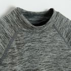 Cool Club, Bluza termica cu maneca lunga pentru baieti, gri melanj