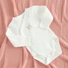 Cool Club, Body cu maneca lunga pentru bebelusi, alb, set, 3 buc.