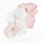 Cool Club, Body cu maneca lunga pentru fete, mix, imprimeu Disney, set, 3 buc.