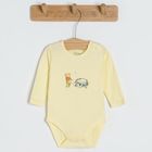 Cool Club, Body cu maneca lunga pentru fete, mix, imprimeu Winnie the Pooh, set, 3 buc.