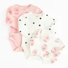 Cool Club, Body cu maneca lunga pentru fete, mix, set, 3 buc.