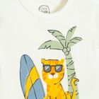 Cool Club, Body cu maneca scurta pentru baieti, alb