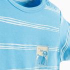 Cool Club, Body cu maneca scurta pentru baieti, albastru